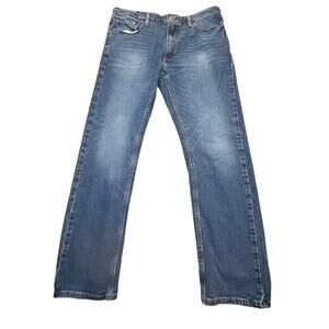 Levi’s 513 Jeans Mens 36x32 Slim Straight Blue Denim Classic Casual